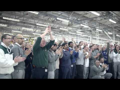 Le 1er Bentayga sorti d'usine