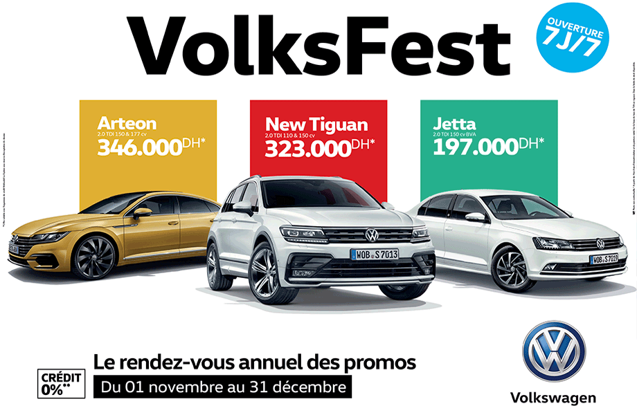 Volkswagen Volkswagen neuve en promotion au Maroc