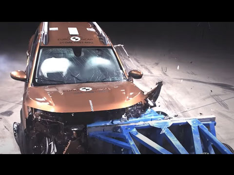 DACIA Sandero 2021 - Crash Tests Euro NCAP