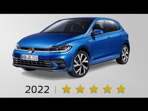5 étoiles pour la Volkswagen Polo 2022