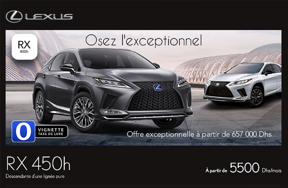 Lexus Lexus neuve en promotion au Maroc