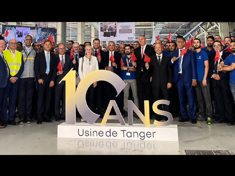 Usine Renault Tanger fête ses 10 ans