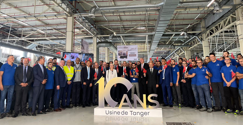 Actu. nationale - L’usine de RENAULT de Tanger célèbre ses 10 ans et s’offre un véhicule électrique 
