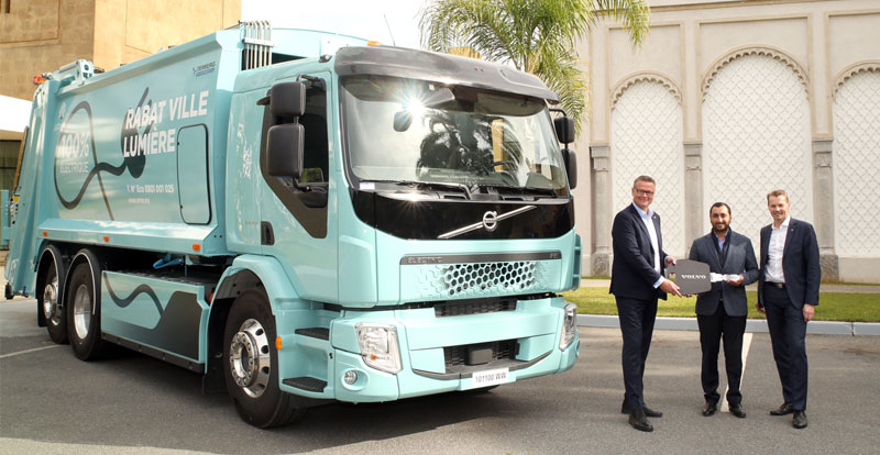 Actu. nationale - VOLVO Maroc livre le premier camion électrique en Afrique 