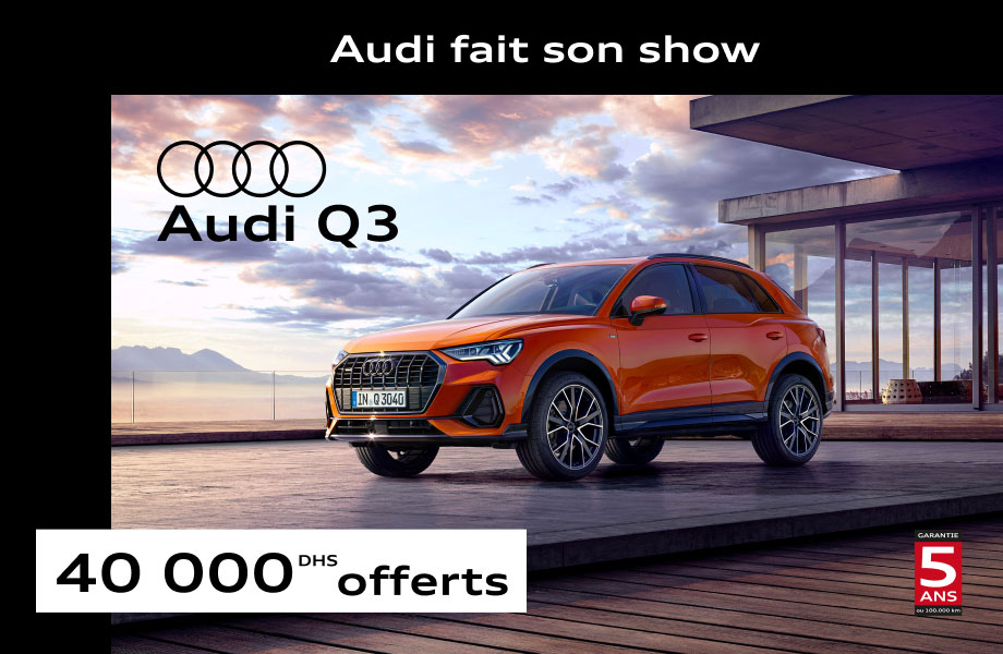 Audi Audi neuve en promotion au Maroc