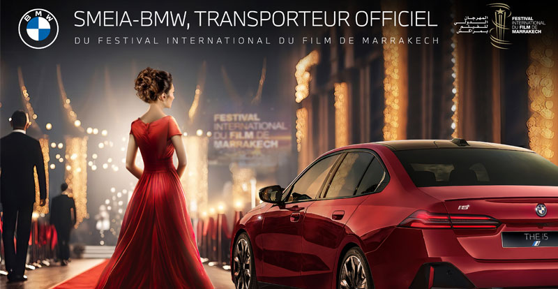 Actu. nationale - SMEIA-BMW est le transporteur officiel du Festival International du film de Marrakech 2023