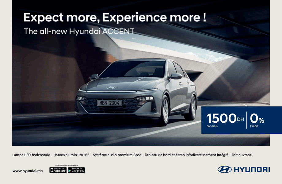 Hyundai Hyundai neuve en promotion au Maroc
