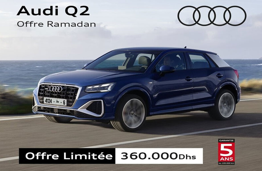 Audi Audi neuve en promotion au Maroc