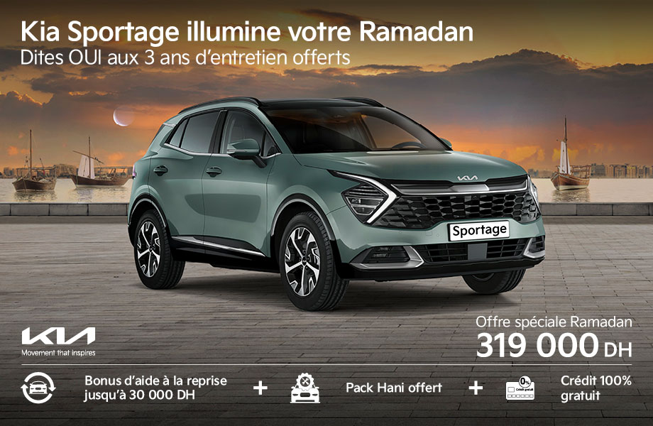 Kia Kia neuve en promotion au Maroc