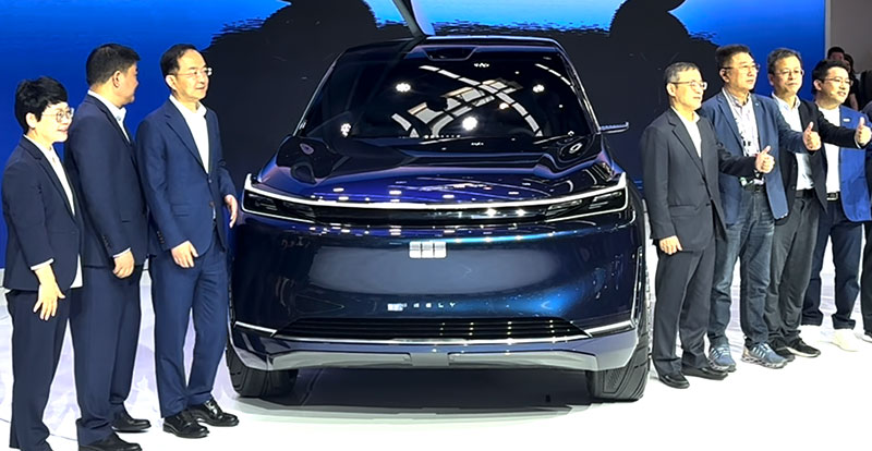 Salon - GEELY Galaxy Starship Concept dévoilé lors du « Auto China 2024 »