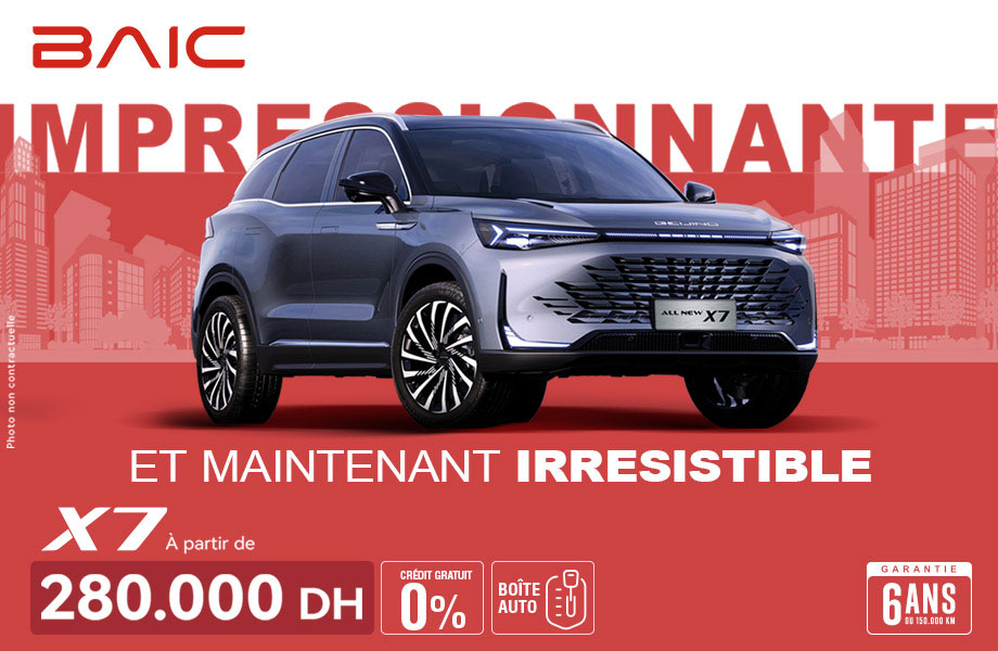 BAIC BAIC neuve en promotion au Maroc