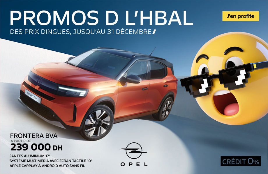 Opel Opel neuve en promotion au Maroc