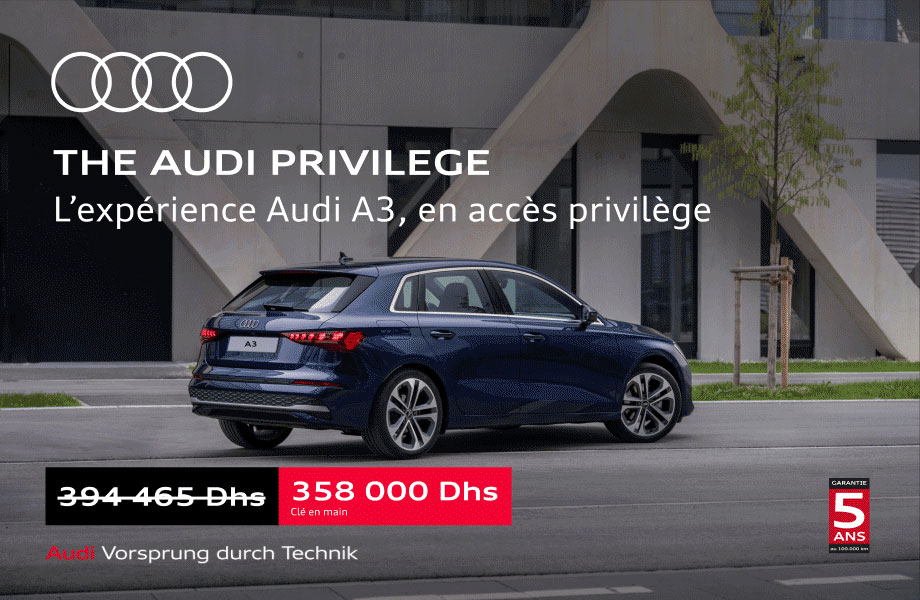 Audi Audi neuve en promotion au Maroc