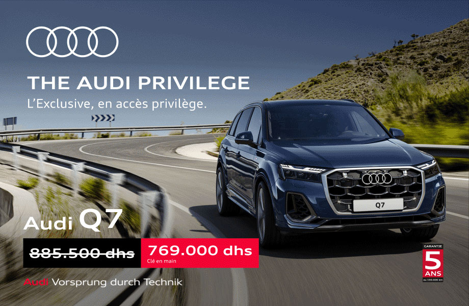 Audi Audi neuve en promotion au Maroc