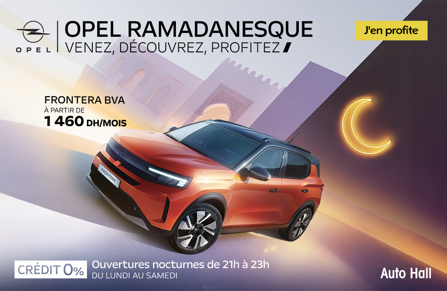 Opel Opel neuve en promotion au Maroc
