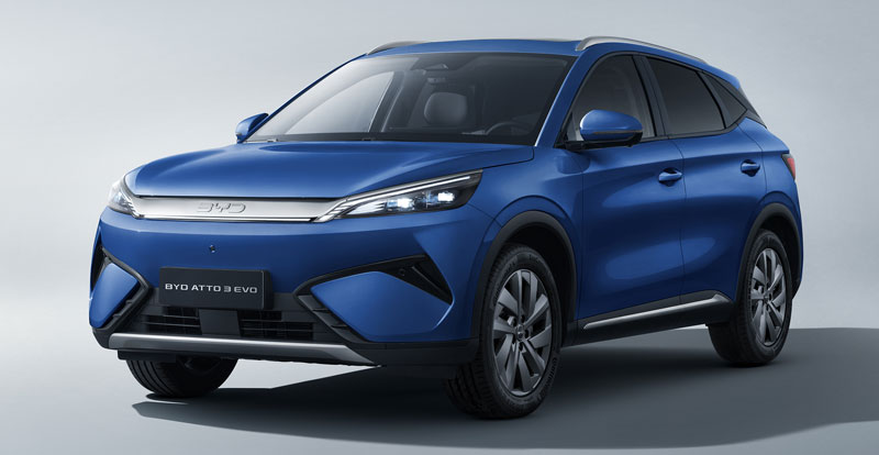 Nouveauté - Nouveau BYD Atto 3 EVO restylé 2026 devient plus performant