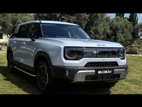 BAIC BJ30e : lancement au Maroc