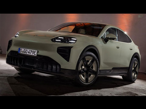 PORSCHE Cayenne Coupe EV 2027 : le spot officiel
