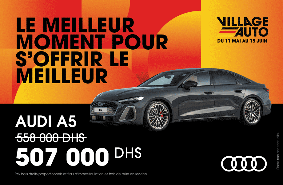 Audi Audi neuve en promotion au Maroc