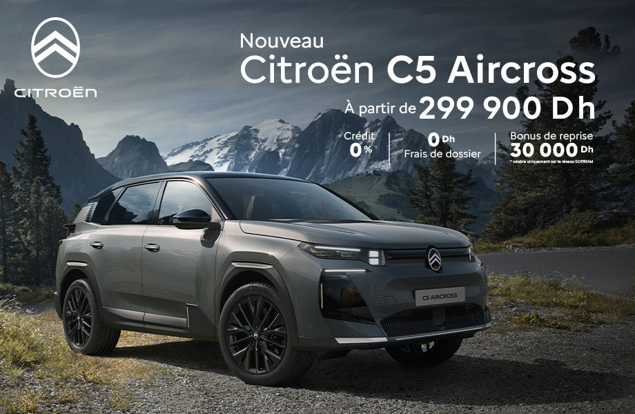 CITROËN CITROËN neuve en promotion au Maroc
