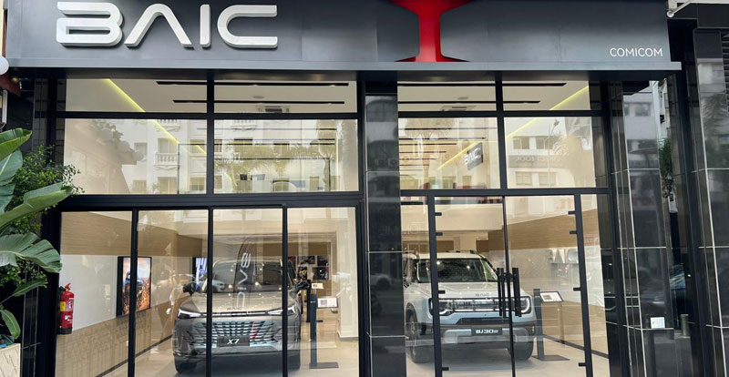 Marché - BAIC inaugure son nouveau showroom au Bd. Al Massira à Casablanca