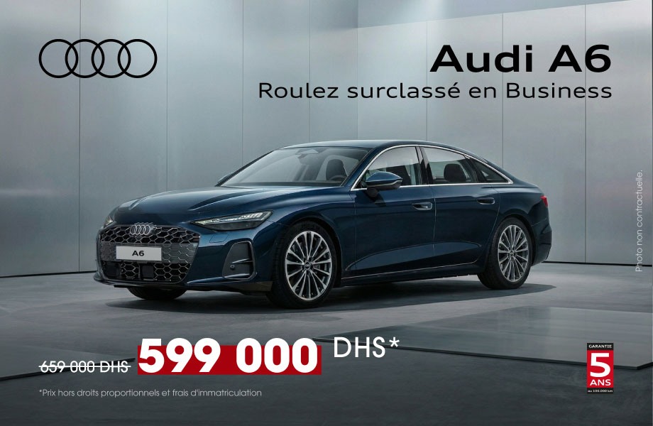 Audi Audi neuve en promotion au Maroc