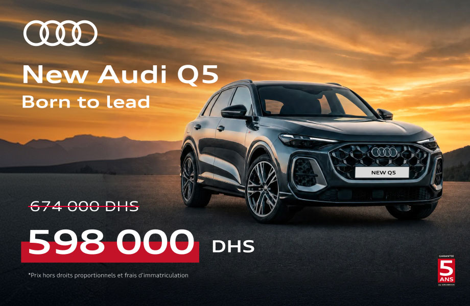 Audi Audi neuve en promotion au Maroc