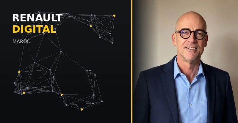 Actu. nationale - Pierre-Edward Dutheillet nommé General Manager chez RENAULT Digital Maroc