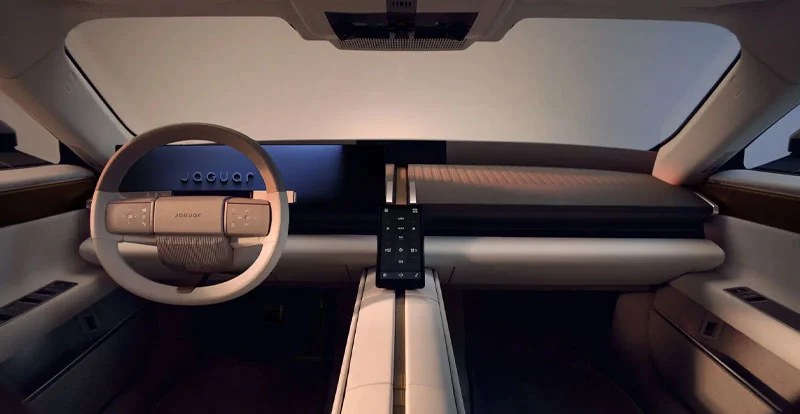 Actu. internationale - JAGUAR Type 01 : l'habitacle du GT électrique enfin dévoilé