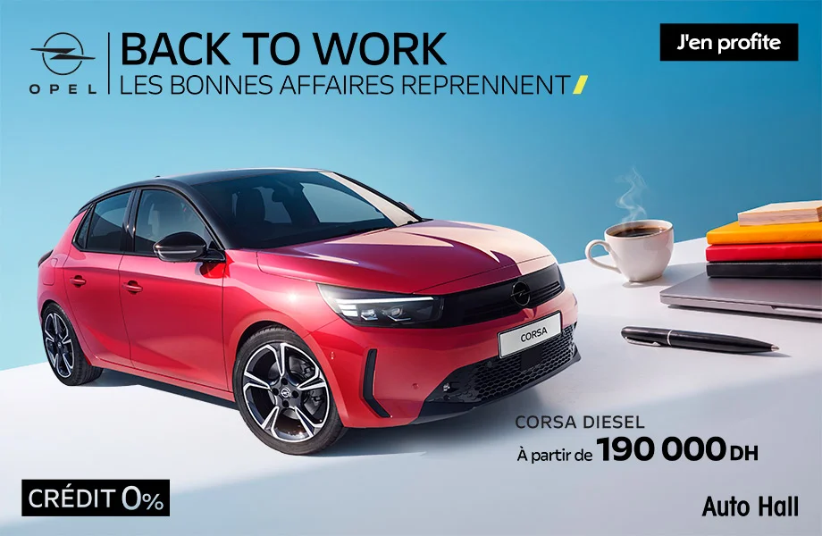 OPEL OPEL neuve en promotion au Maroc