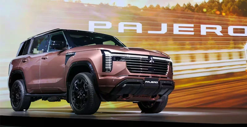 Nouveauté - Nouveau MITSUBISHI Pajero 2027 : le baroudeur est de retour !