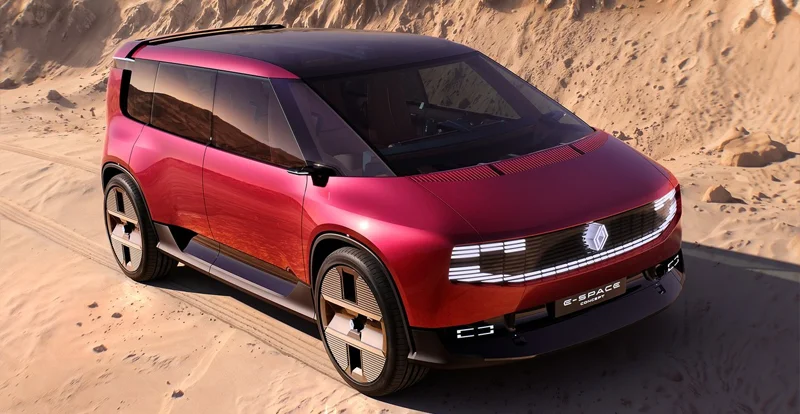 Salon - RENAULT E-SPACE Concept 2026 : le monospace électrique réinventé
